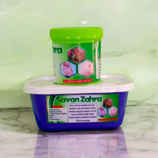 ✨ Savon Zahra : Votre Allié Naturel pour une Peau Saine 🌿