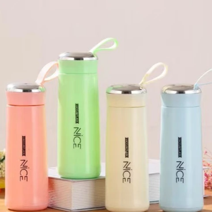 🌟 Gourde Bouteille Isotherme "NICE" – Design Pastel & Performance