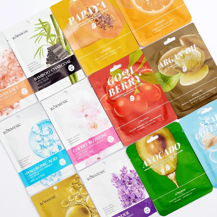 Masques de soin visage en tissu (Sheet Masks)