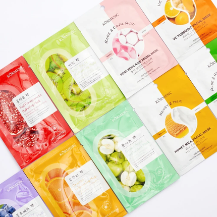 Masques de soin visage en tissu (Sheet Masks)