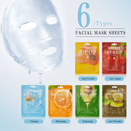 Masques de soin visage en tissu (Sheet Masks)