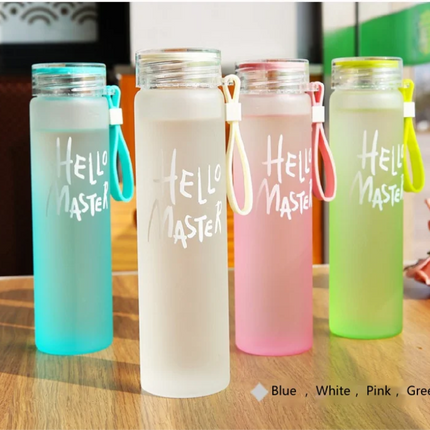 Gourde💧 Bouteille "Hello Master" – L'Élégance Givrée au Quotidien