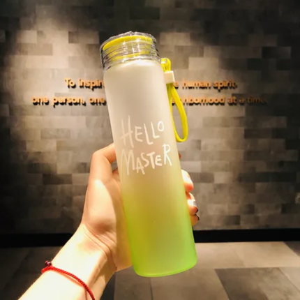 Gourde💧 Bouteille "Hello Master" – L'Élégance Givrée au Quotidien