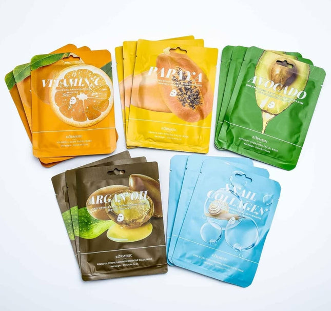 Masques de soin visage en tissu (Sheet Masks)